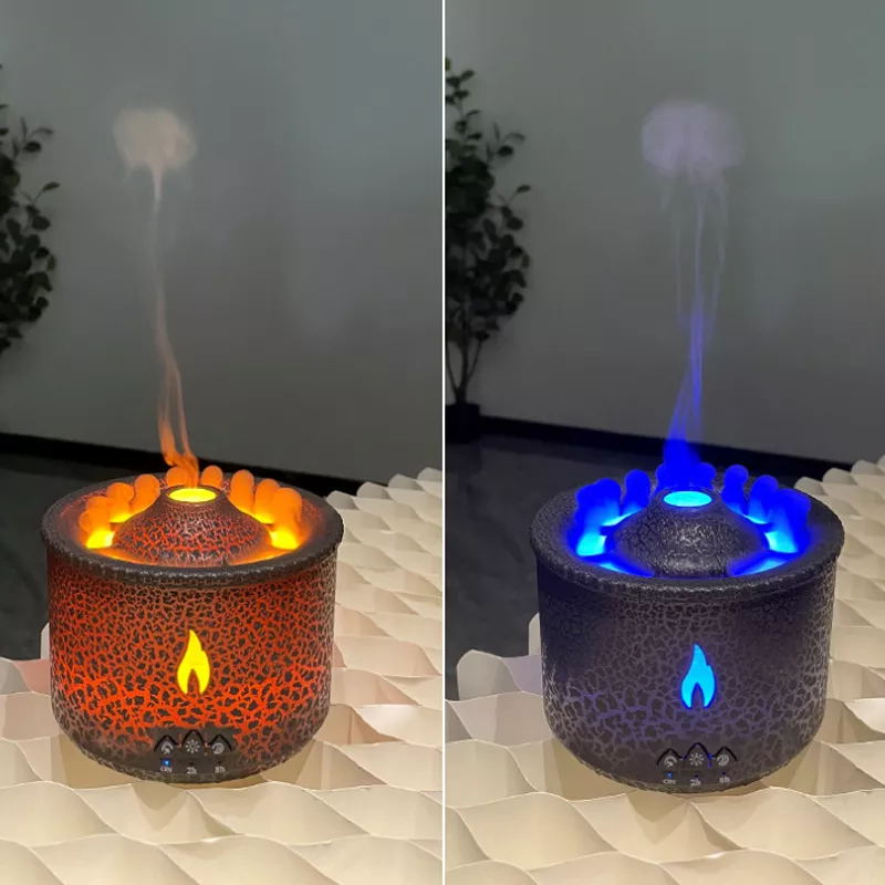 Volcano Humidifier Aromatherapy Essential Oil Diffuser 2 Mist